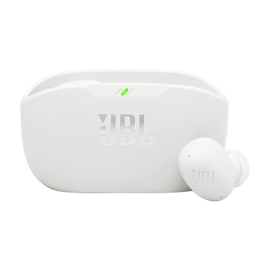 JBL Vibe Buds 2 - White - True Wireless Noise Cancelling Earbuds - Hero image number null